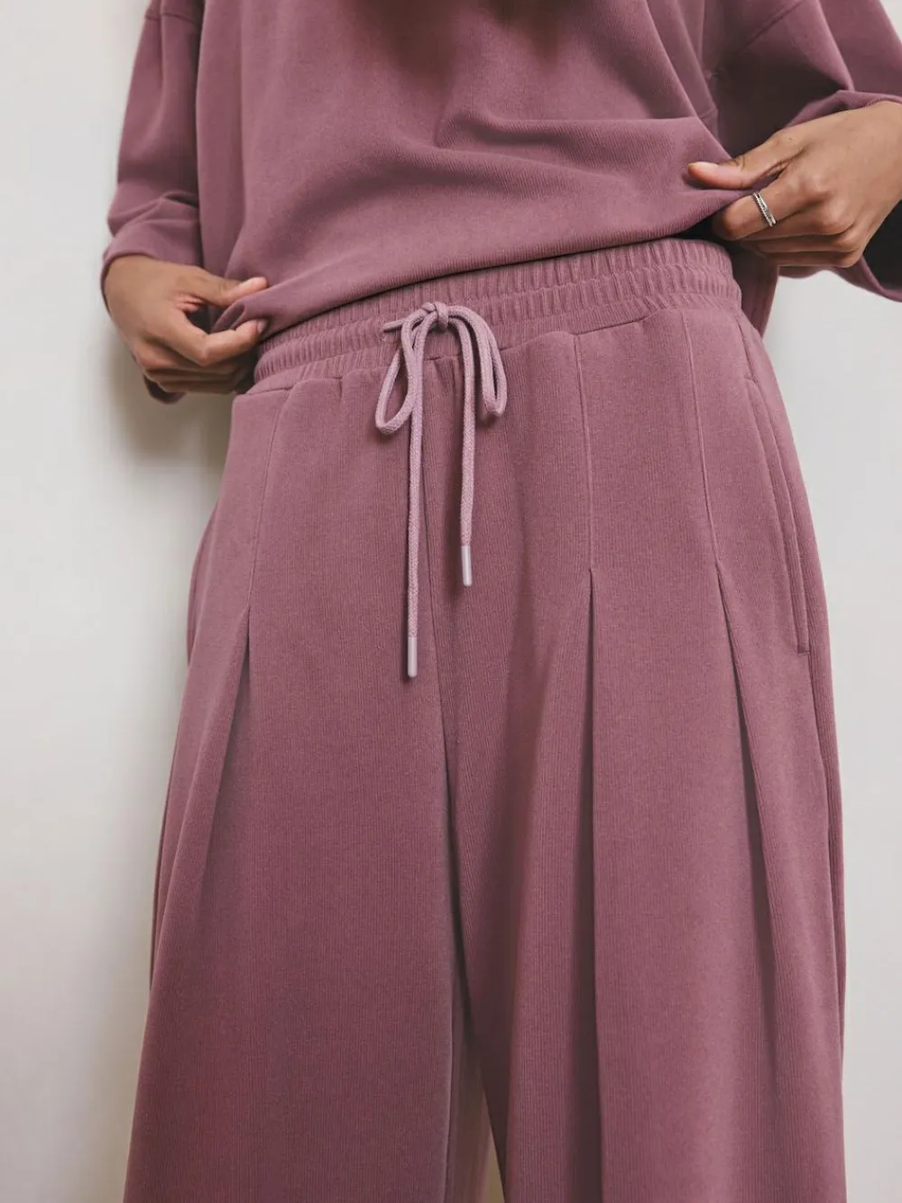 Next N.Premium Wide Leg Joggers^Women Loungewear