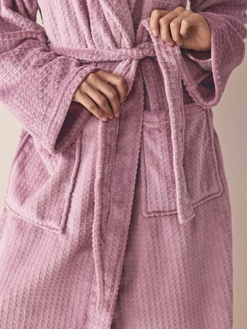 Next Waffle Cosy Robe^Women Bathrobes|All Night & Lounge
