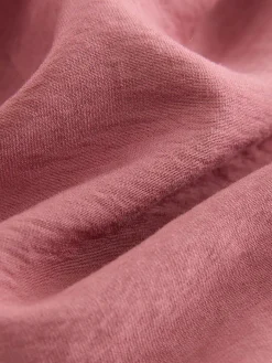 Sale Next Wide Leg Trousers With Linen Rose Pink