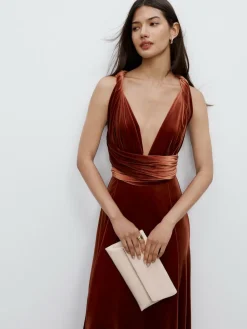 Next Bridesmaid Velvet Multiway Maxi Dress^Women Maxi Dresses