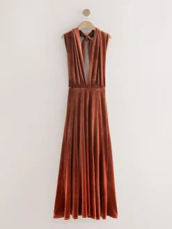 Next Bridesmaid Velvet Multiway Maxi Dress^Women Maxi Dresses