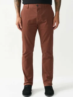 Clearance Next Rust Brown Slim Fit Stretch Chinos Trousers