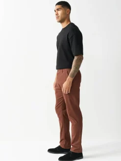 Clearance Next Rust Brown Slim Fit Stretch Chinos Trousers