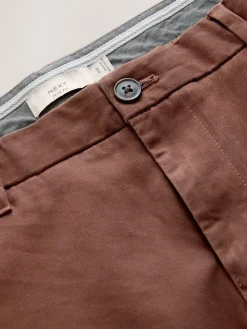Clearance Next Rust Brown Slim Fit Stretch Chinos Trousers