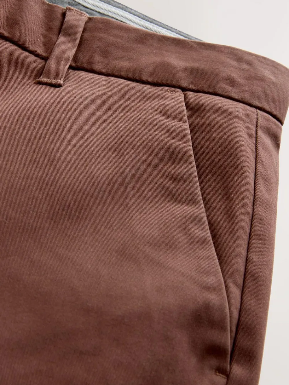 Clearance Next Rust Brown Slim Fit Stretch Chinos Trousers