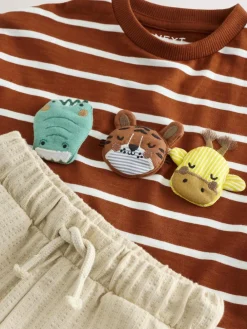 Next Short Sleeve T-Shirt and Shorts Set (3mths-7yrs)^BOY Sets & Outfits|Sweatshirts & Hoodies