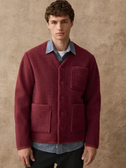 Next Wool Look Fleece Cardigan^ Loungewear