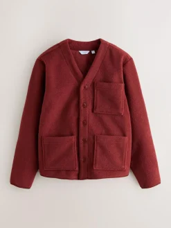 Next Wool Look Fleece Cardigan^ Loungewear