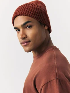 Outlet Next Rust Orange Beanie Hat