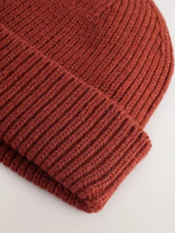 Outlet Next Rust Orange Beanie Hat