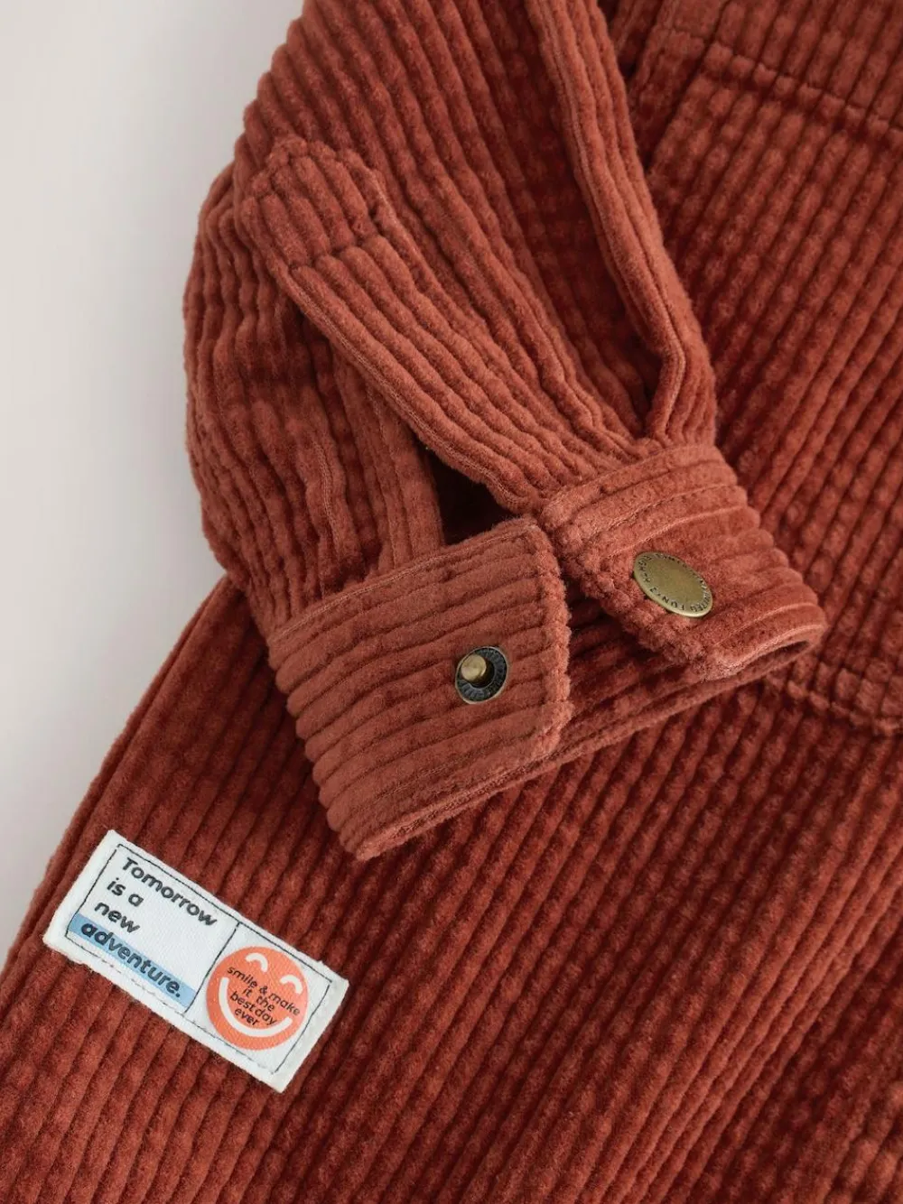 Next Rust Red Hooded Corduroy Overshirt & T-Shirt Set 2 Piece (3mths-7yrs)^BOY Baby Winter Clothing|Coats, Jackets & Pramsuits