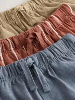 Next Stripe Joggers 3 Pack (3mths-7yrs)^BOY Pants & Leggings|Jeans & Joggers