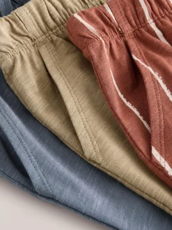 Next Stripe Joggers 3 Pack (3mths-7yrs)^BOY Pants & Leggings|Jeans & Joggers