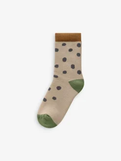 Next Safari Animals Cosy Terry Cotton Rich Socks 5 Pack^BOY Socks & Tights|Socks & Tights