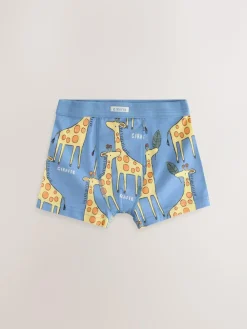 Discount Next Soft Waistband Trunks 5 Pack (1.5-16yrs) Safari Animals
