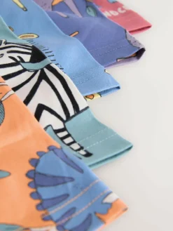 Discount Next Soft Waistband Trunks 5 Pack (1.5-16yrs) Safari Animals