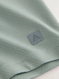 Best Next Active Gym Textured Training Shorts Sage Green