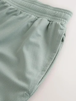 Best Next Active Gym Textured Training Shorts Sage Green