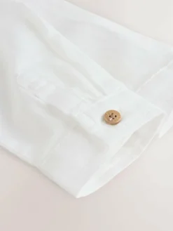 Online Next Sage Green Baby Shirt Trousers and Braces Set 3 Piece (0mths-2yrs)