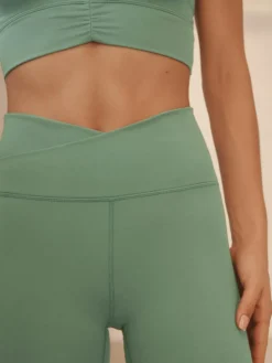 Next Balance Wrap Front Yoga Leggings^Women Sportswear|Leggings & Sweatpants