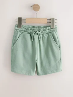 Discount Next Jersey Shorts 3 Pack (3mths-7yrs) Sage Green Blue And Grey