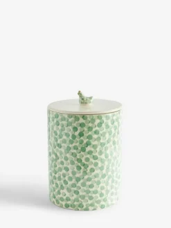 Sale Next Sage Green Chicken Ceramic Bread Bin