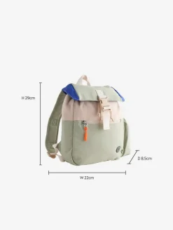 Hot Next Sage Green Colourblock Small Backpack