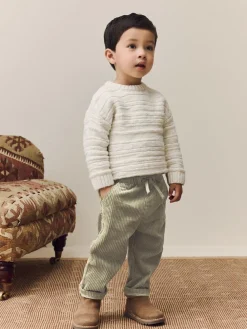 Next Corduroy Pull On Trousers (3mths-7yrs)^BOY Pants & Leggings|Baby Boys