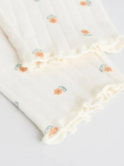 Next Sage Green/ Cream Ditsy Baby Frill Collar Sweater and Leggings 2 Piece Set (0mths-2yrs)^ Sweatshirts & Hoodies|Sets & Coords