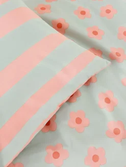 Outlet Next Sage Green Floral Duvet Cover and Pillowcase Set