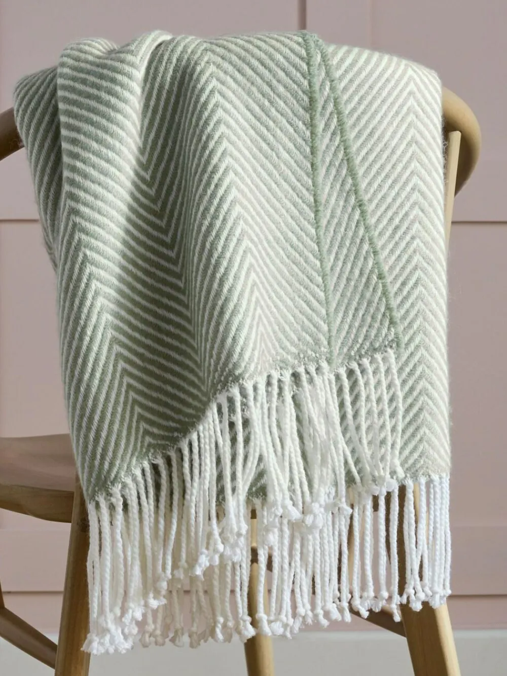 Next Herringbone Cosy Throw^ Cushions & Throws