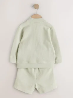 Next Jersey Bomber and Shorts Set (3mths-7yrs)^BOY Sweatshirts & Hoodies|Sets & Outfits