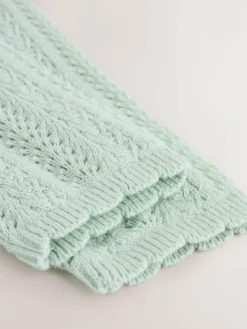 Hot Next Knitted Baby Dress (0mths-2yrs) Sage Green