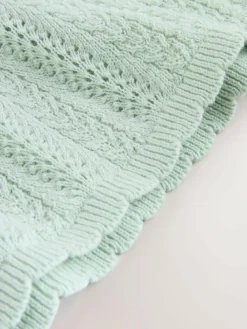 Hot Next Knitted Baby Dress (0mths-2yrs) Sage Green