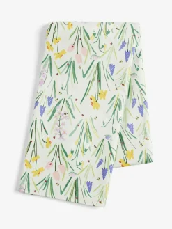 Next Sage Green Lila Floral Print Wipe Clean Tablecloth