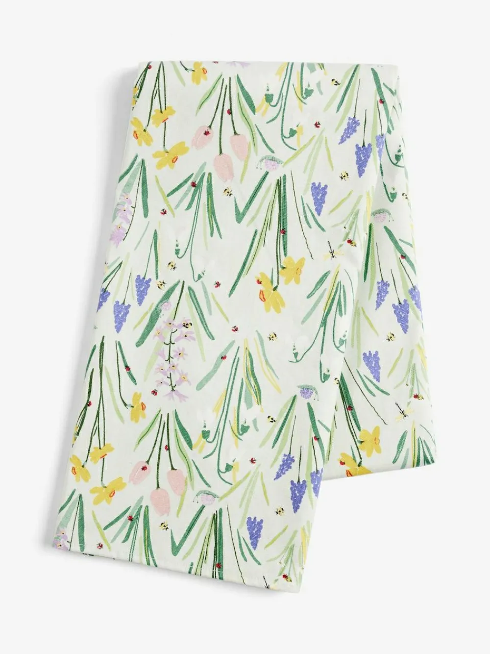 Next Sage Green Lila Floral Print Wipe Clean Tablecloth