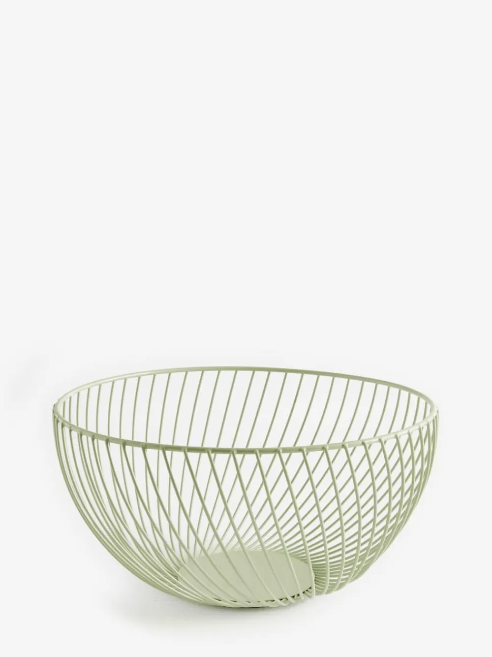 Clearance Next Moderna Wire Fruit Bowl Sage Green