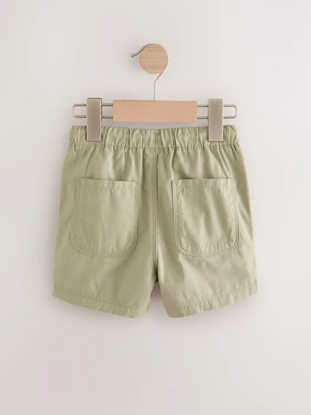 Next Sage Green Pull On Shorts (3mths-7yrs)^BOY Shorts|Shorts