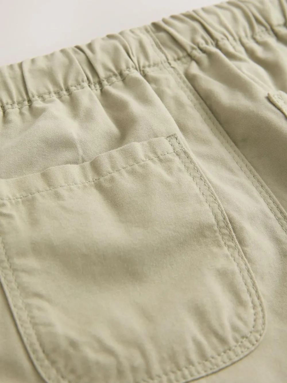 Next Sage Green Pull On Shorts (3mths-7yrs)^BOY Shorts|Shorts