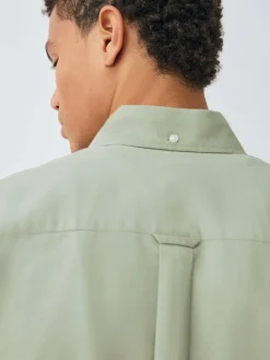 Outlet Next Sage Green Regular Fit Long Sleeve Oxford Shirt