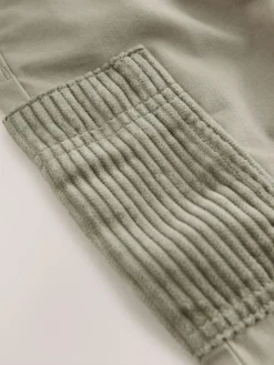 Next Sage Green Side Pocket Pull On Trousers (3mths-7yrs)^BOY Pants & Leggings|Joggers