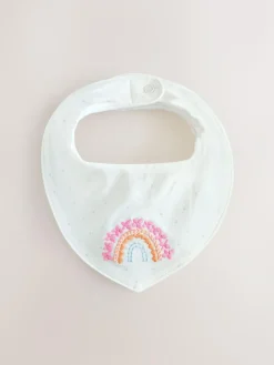 Clearance Next 2 Pack Family Baby Bibs sage green sister