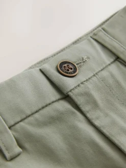 Sale Next Sage Green Skinny Fit Stretch Chino Trousers (3-17yrs)