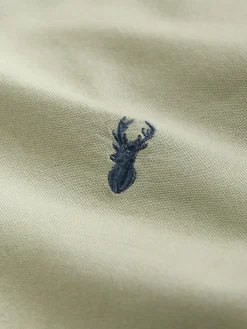 Next Sage Green Slim Fit Long Sleeve Oxford Shirt^ Shirts