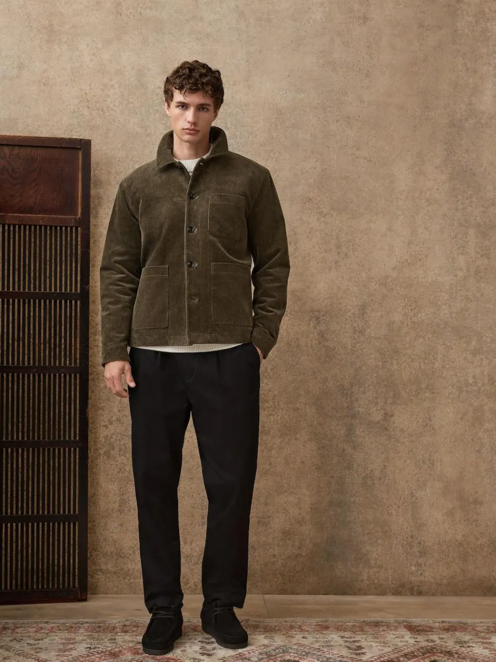 Next Smart Rich Cord Chore Jacket^ Coats & Jackets|Coats & Jackets