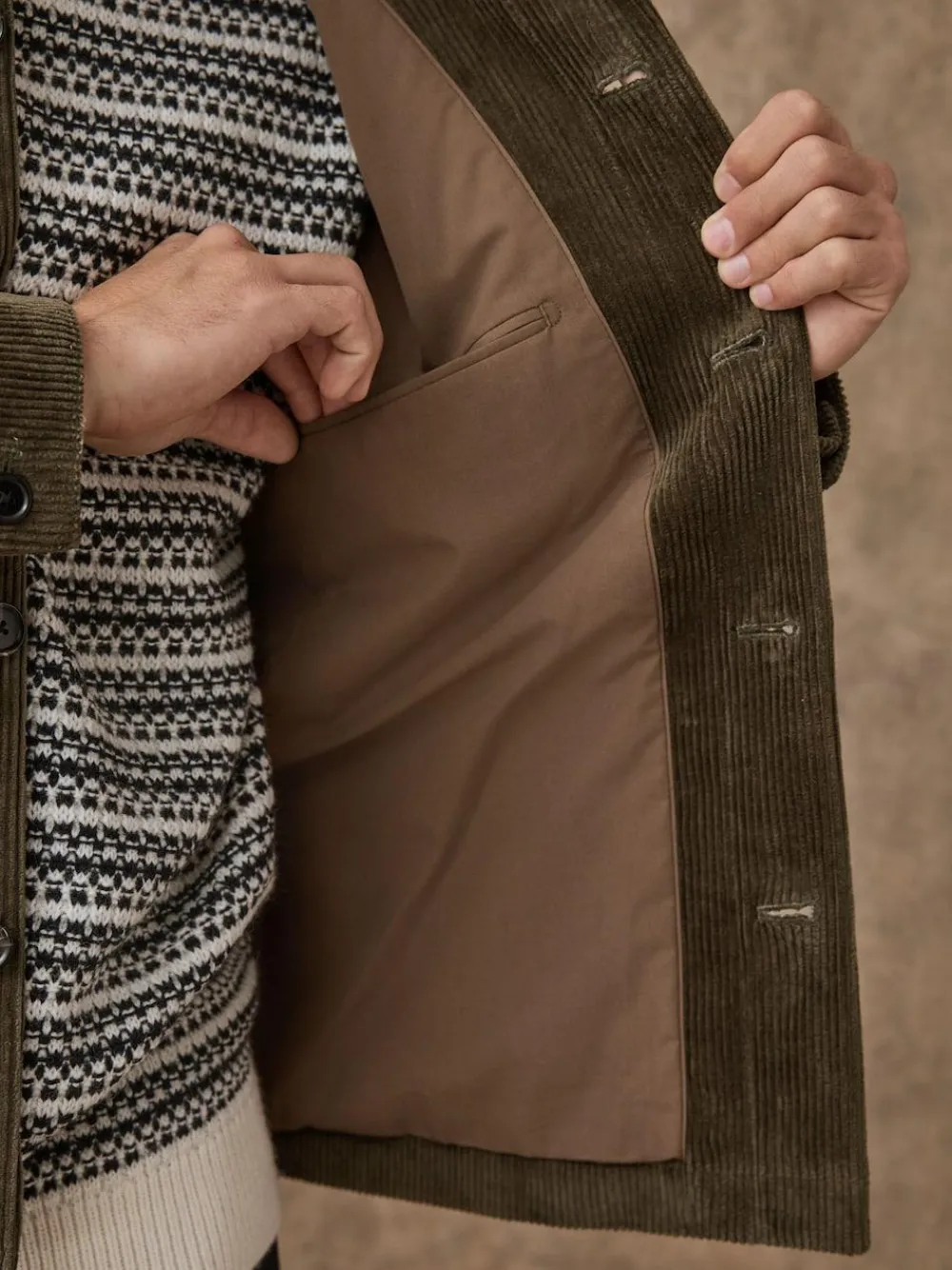 Next Smart Rich Cord Chore Jacket^ Coats & Jackets|Coats & Jackets