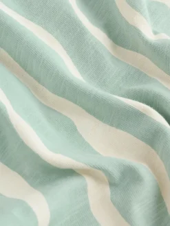 Clearance Next Baby Long Leg Jersey Romper (0mths-3yrs) Sage Green Stripe