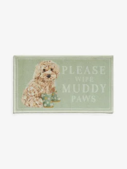 Sale Next Sage Green Washable Cockapoo Doormat