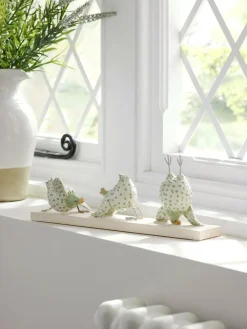 Next Sage Green Yoga Chicken Ornament^ Ornaments