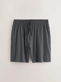 Best Next Sage Green/Slate Grey Jersey Short Pyjamas Set 2 Pack